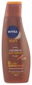Nivea Diepbruinende Caroteen Zonnelotion SPF 6 200 ml