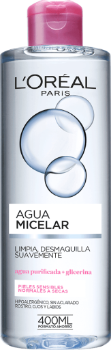 L'Or&eacute;al Paris Mild Micellair Water Normale tot Droge Huid 400 ml