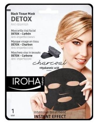 Iroha Nature Detox Tissue Gezichtsmasker 1 stuk