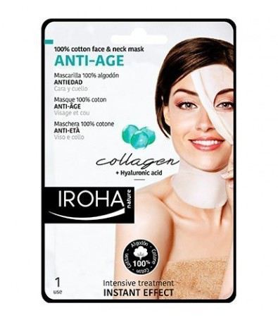 Iroha Nature Collageen Tissue Gezichtsmasker 1 stuk