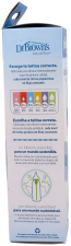 Natural Flow Options+ Anti-Colic Fox Fles Smalle Hals 250 ml Natural Flow Options+ Anti-Colic Fox Fles Smalle Hals 250 ml