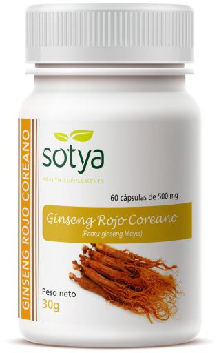Sotya Koreaanse Rode Ginseng 60 Capsules