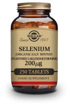 Selenium 200mcg gistvrije tabletten