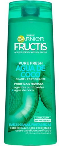 Fructis Pure Fresh Versterkende Shampoo Kokoswater 360 ml