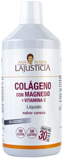 Ana Mar&iacute;a Lajusticia Collageen + Magnesium met Vitamine C Kers 1000 ml