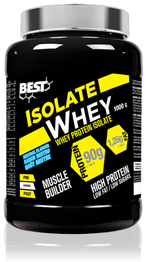 Best Protein Isoleer Whey 1000 gr Neutraal