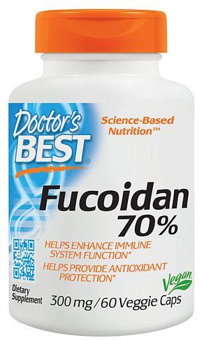 Fucoidan 70% 300 mg 60 vegetarische capsules