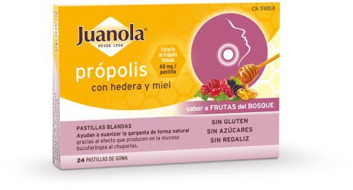 Juanola Propolis + Klimop met Honing en Bosvruchten Smaak