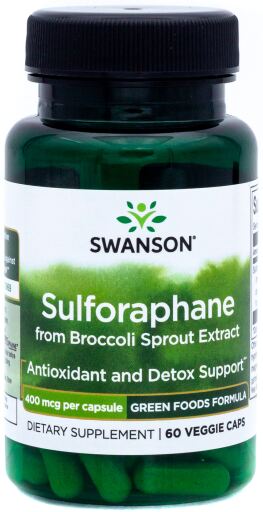 Sulforafaan 400 mg 60 capsules
