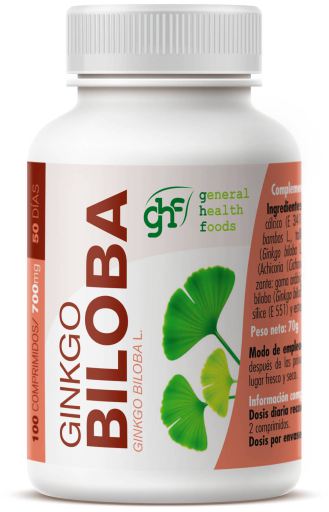 GHF Gingko biloba 700 mg 100 tabletten