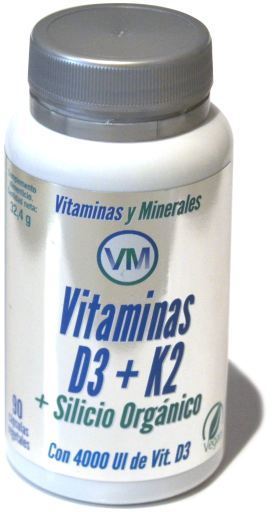 Ynsadiet VM Vitam. D3 + K2 + Organisch Silicium 90C