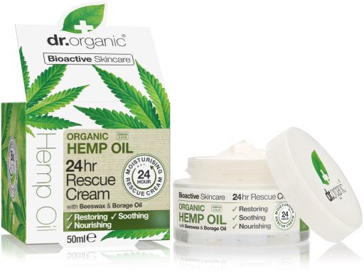 Dr. Organic Biologische Hennepolie Rescue Cream 50 ml