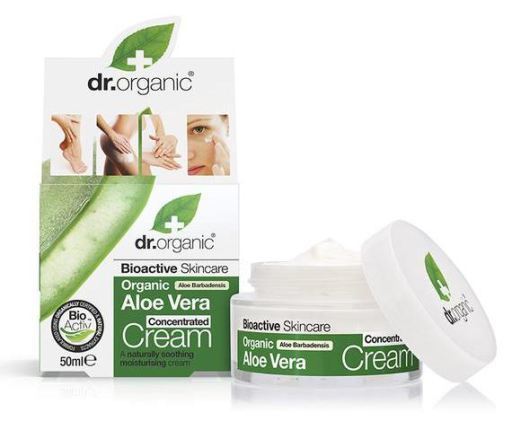Dr. Organic Biologische Alo&euml; Vera Cr&egrave;me 50 ml