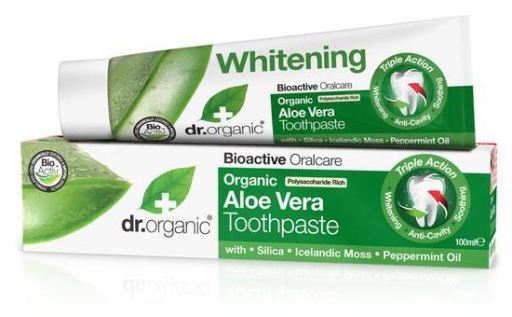 Dr. Organic Alo&euml; Vera Tandpasta 100 ml