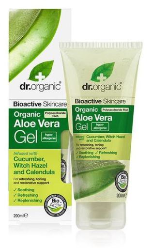 Dr. Organic Alo&euml; Vera Komkommer Gel 200 ml