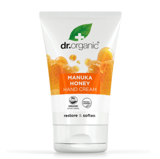 Dr. Organic Manuka Honing Hand- en Nagelcr&egrave;me 125 ml