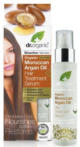 Dr. Organic Marokkaanse Arganolie Haarbehandelingsserum 100 ml