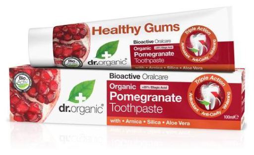Dr. Organic Granaatappel Tandpasta 100 ml