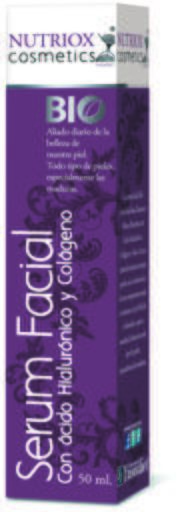 Nutri Ox Bio Ac gezichtsserum. Hyauronisch en Marine Collageen 50 ml