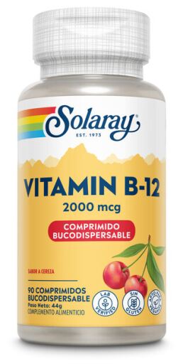 Vitamine B12 2000 mcg 90 tabletten