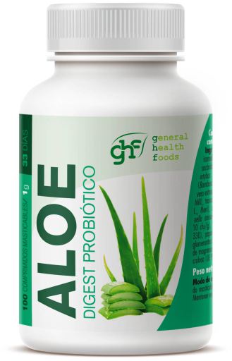 GHF Alo&euml; vera 1 g 100 kauwtabletten