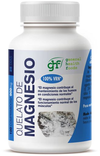 GHF Magnesiumchelaat 800 mg 100 tabletten