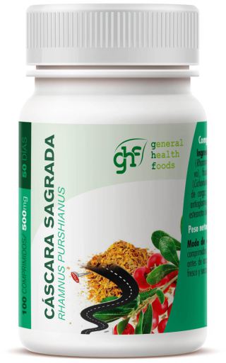GHF Cascara Sagrada 500 mg 100 tabletten