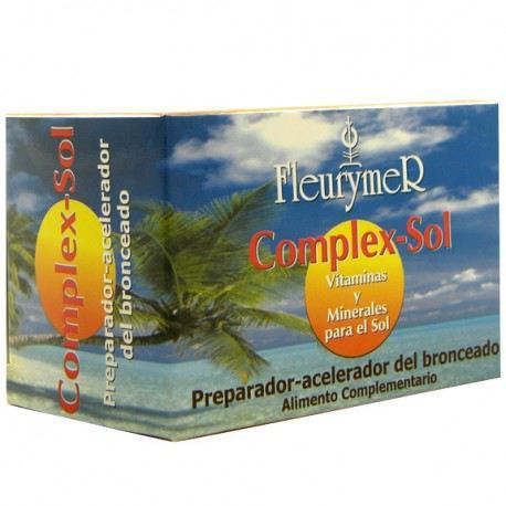 Fleurymer Sun Complex Vitaminen + mineralen voor de zon 60 Capsules