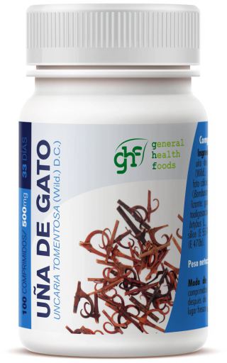 GHF Cat's Claw 100 Tabletten van 500 mg