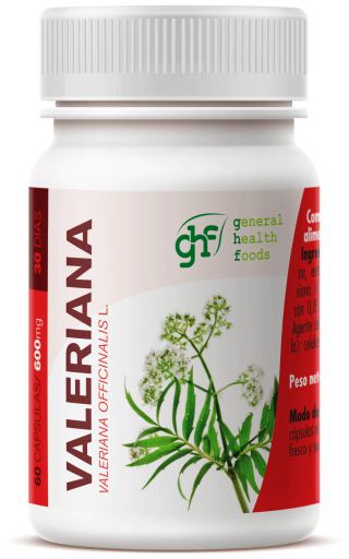 GHF Valeriaan 60 Capsules 600 mg