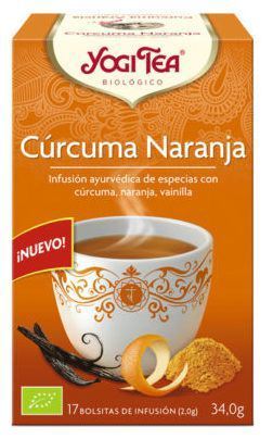 Yogi Tea Orange Kurkuma Chai 17 Theezakjes