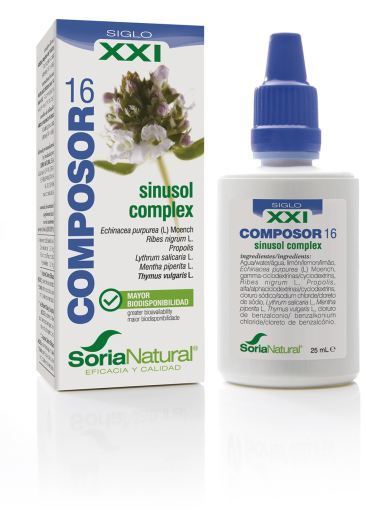 Soria Natural Componist 16 Sinusol Complex 25 ml
