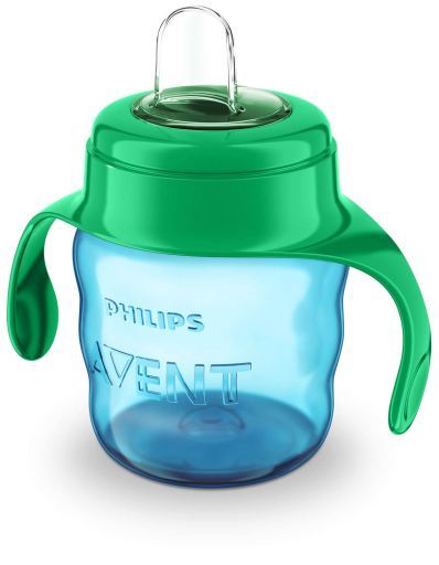 Kinderglas met Groen Zacht Mondstuk 200 ml