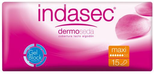Indasec Maxi Dermoseda comprimeert 15 eenheden