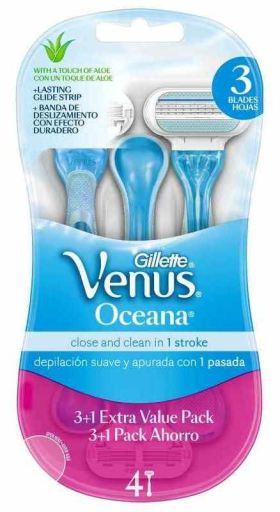 Wegwerpmachines Venus Oceana 4 st