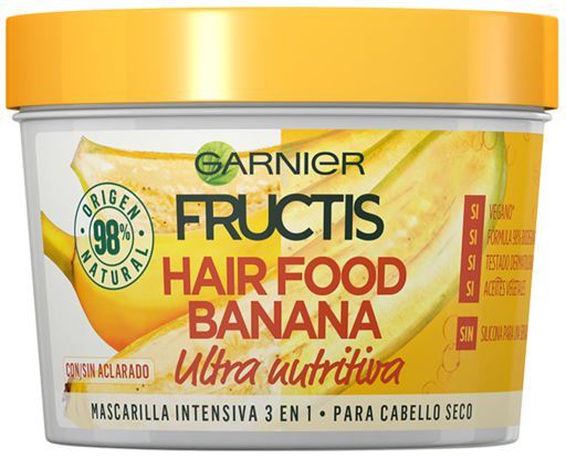 Fructis Haarvoeding Banaan 3 in 1 Masker 390 ml