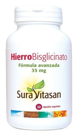 Sura Vitasan IJzer Bisglycinaat 30 Capsules