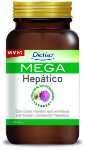 Dietisa Mega Hepatic 60 Capsules