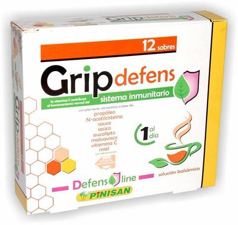 Pinisan Gripdefens 12 enveloppen