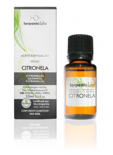 Biologische Citronella Essenti&euml;le Olie 100 ml