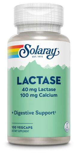 Lactase 40 mg 100 plantaardige capsules