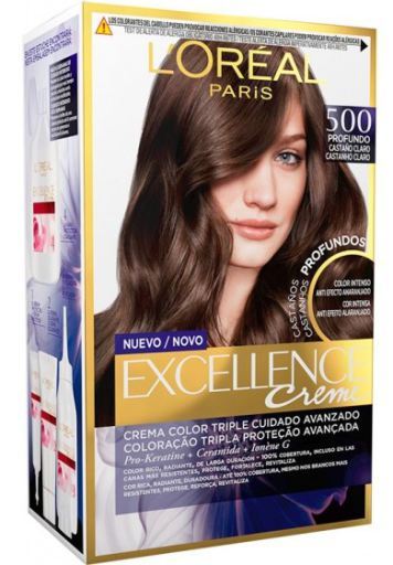 L'Or&eacute;al Paris Uitstekende brunette # 500 echte lichtbruine tint