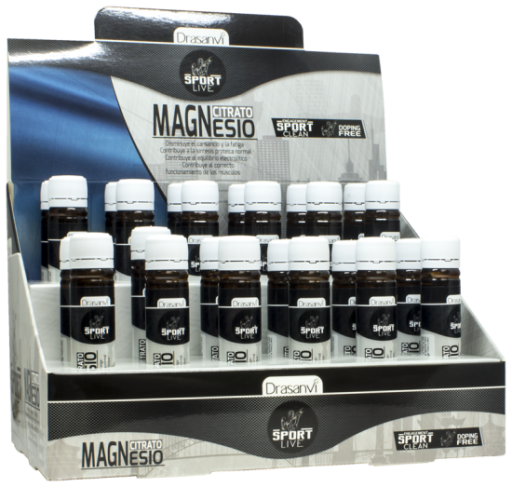 Drasanvi Magnesium Flacon 25ml Sport Live