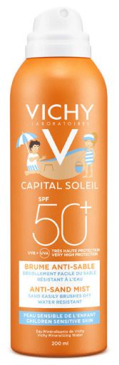 Vichy Capital Soleil Anti-Zand Mist voor Kinderen SPF 50+ 200 ml