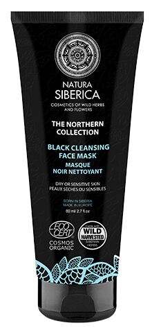 Natura Siberica Northern Collection Zwart Gezichtsmasker 120 ml
