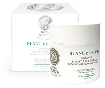 Natura Siberica Copenhagen Blanc Des Noirs Stralende Nacht Gezichtscr&egrave;me 50ml