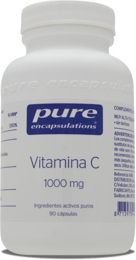 Pure Encapsulations Vitamine C 1000 mg 90 capsules