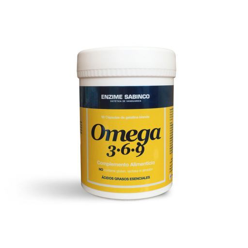 Enzime Sabinco Omega 369 1000 mg 90 zachte gelatinecapsules
