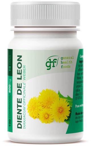 GHF Paardenbloem 100 Tabletten 500 mg