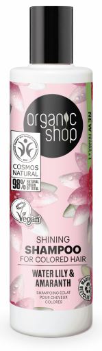Organic Shop Glansshampoo voor geverfd haar Nen&uacute;far en Amarant 280 ml